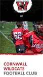 Mobile Screenshot of cornwallwildcats.com